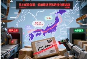 日本郵政編碼填錯一次，可能讓你的貨繞半個日本