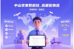 跨境電商發貨難？中山賣家教你如何避坑，選擇最優國際物流方案