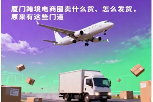 廈門跨境電商圈賣什么貨、怎么發(fā)貨，原來有這些門道