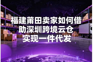 福建莆田賣家如何借助深圳跨境云倉實現一件代發
