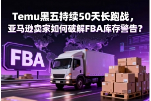 Temu黑五持續50天長跑戰，亞馬遜賣家如何破解FBA庫存警告？