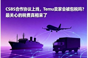 CSBS合作協議上線，Temu賣家會被包稅嗎？最關心的稅費真相來了