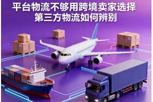 平臺物流不夠用跨境賣家選擇第三方物流如何辨別