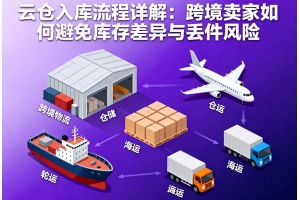 云倉入庫流程詳解：跨境賣家如何避免庫存差異與丟件風險
