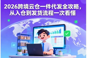 2026跨境云倉一件代發全攻略，從入倉到發貨流程一次看懂