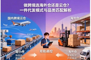 做跨境選海外倉還是云倉？一件代發模式與品類匹配解析