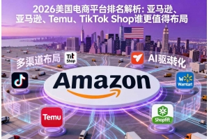 2026美國(guó)電商平臺(tái)排名解析：亞馬遜、Temu、TikTok Shop誰