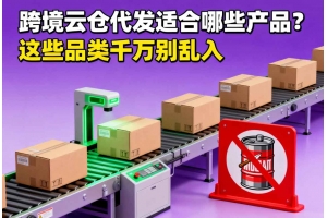 跨境云倉代發適合哪些產品？這些品類千萬別亂入