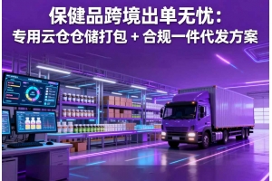 保健品跨境出單無憂：專用云倉倉儲打包 + 合規一件代發方案