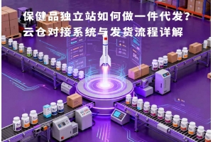 保健品獨立站如何做一件代發？云倉對接系統與發貨流程詳解